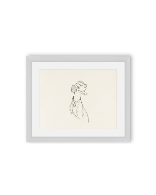 One Hundred and One Dalmatians, dessin de production : Pongo (1961)