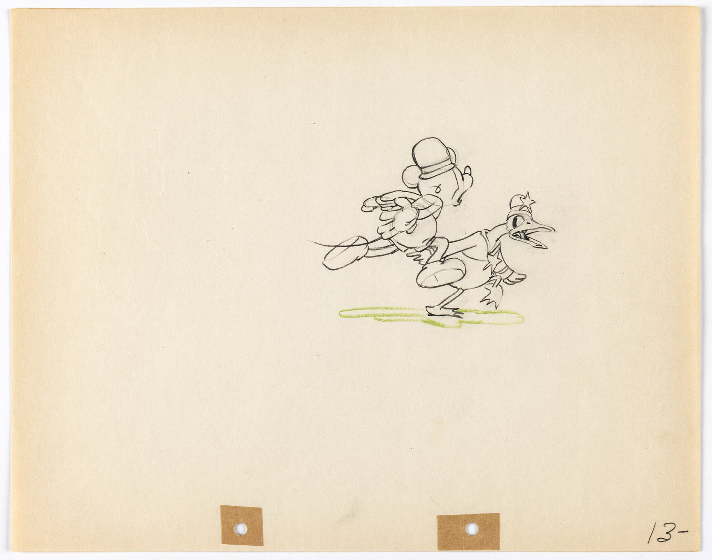 Dessin de production : The Dognapper (1934)