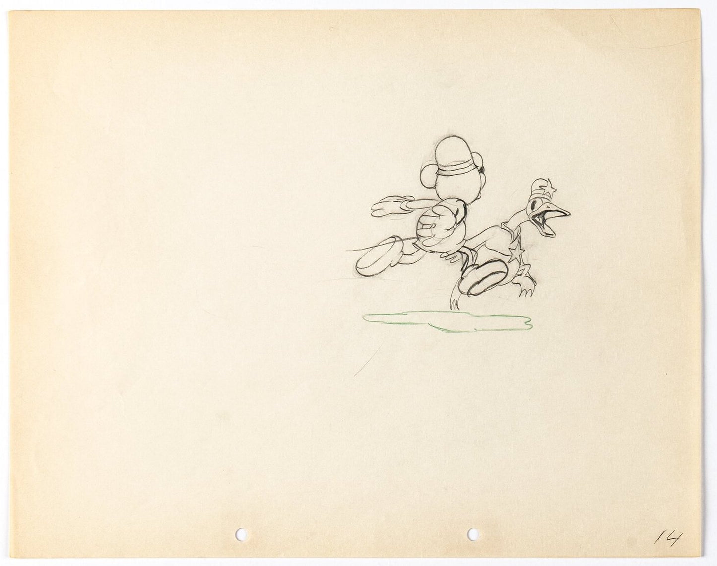 Dessin de production : The Dognapper (1934)