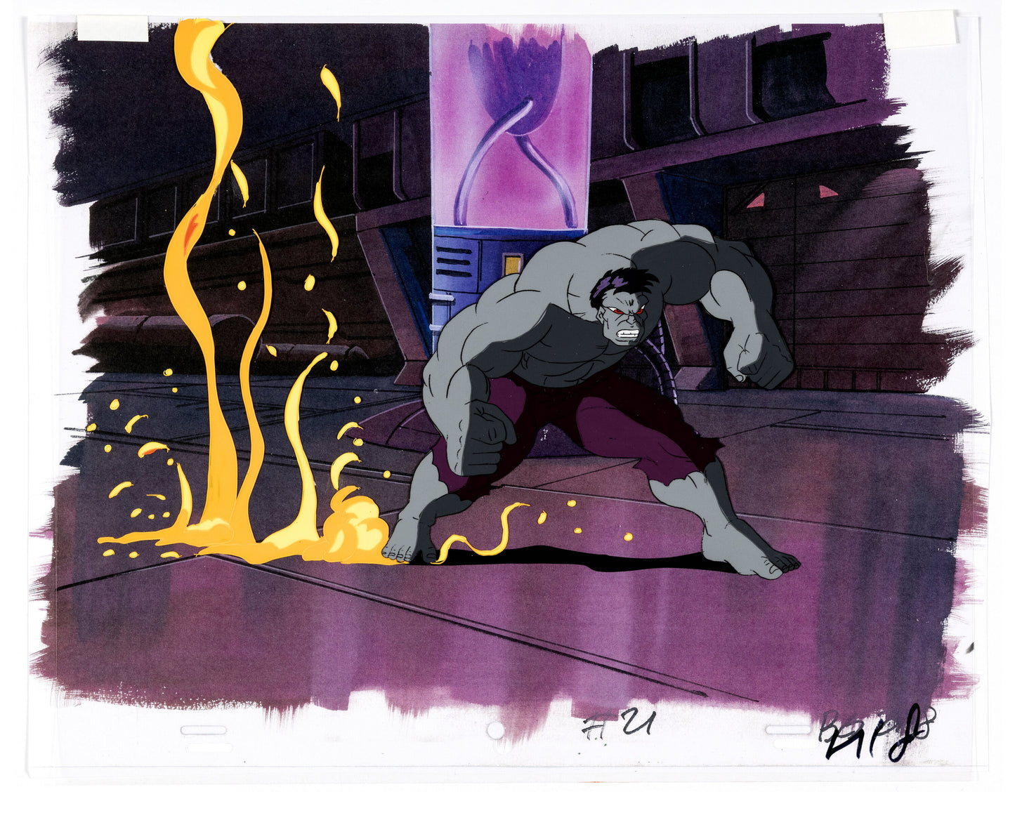Celluloïd de production - The incredible Hulk (Serie TV)