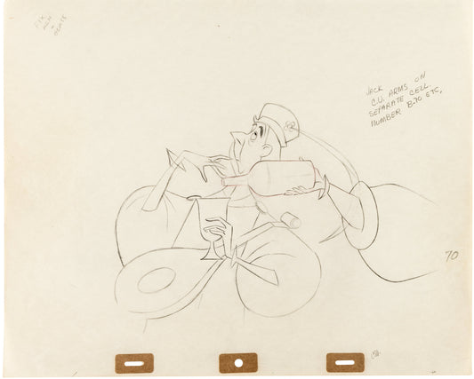 Sleeping Beauty, Dessin de production : Jackey (1959)