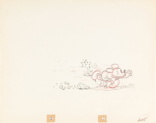 Dessin de production : Mickey's Garden (1935)