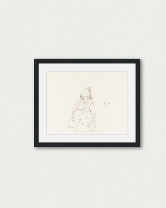 Les 101 Dalmatiens, dessin de production : Nanny (1961)