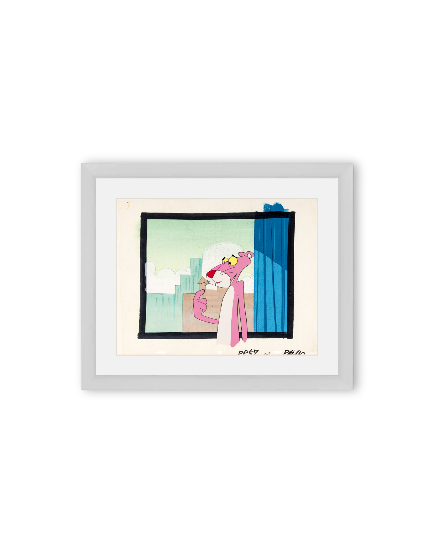 The Pink Panther, Cel sur Master Background : La Panthère Rose (90s)