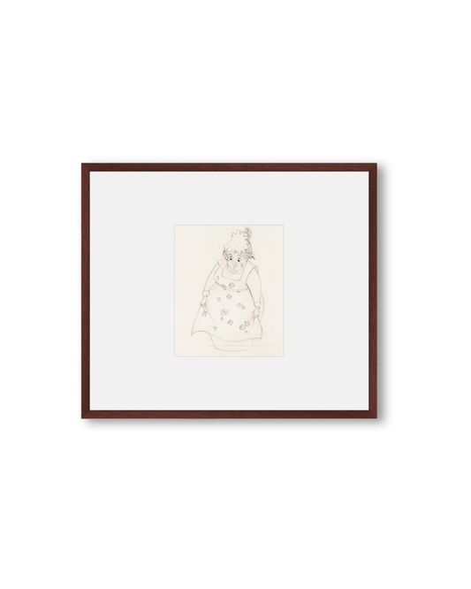 One Hundred and One Dalmatians, Production drawing: Nanny (1961)