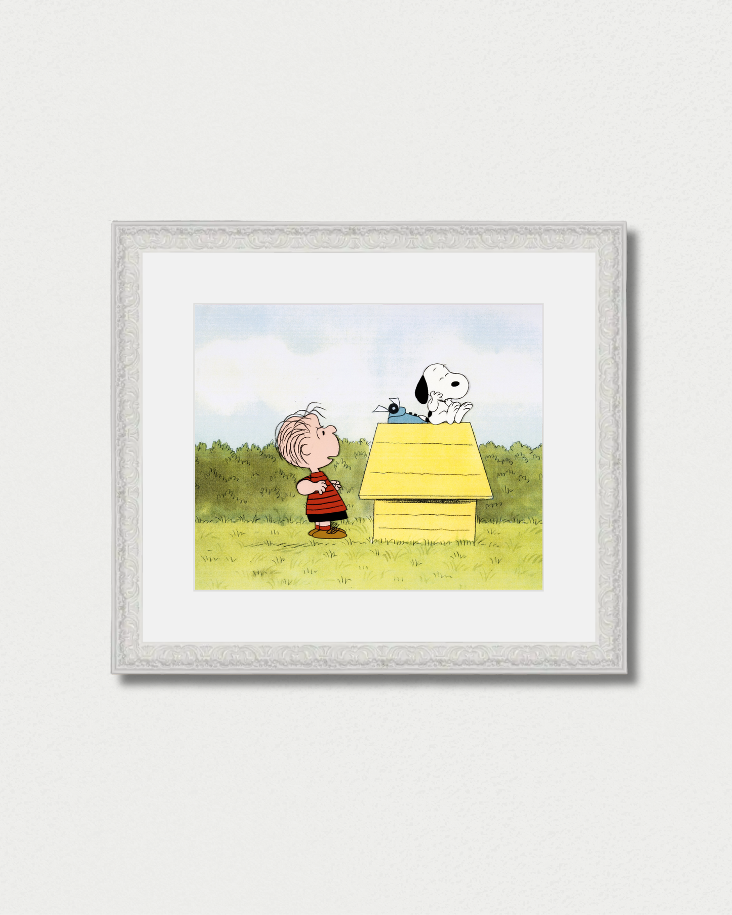 The Charlie Brown and Snoopy Show, Cel de production : Snoopy et Linus (1985)