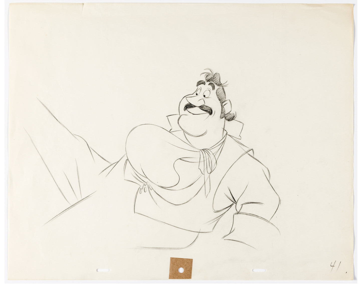 Peter Pan, Production drawing : George Darling (1953)