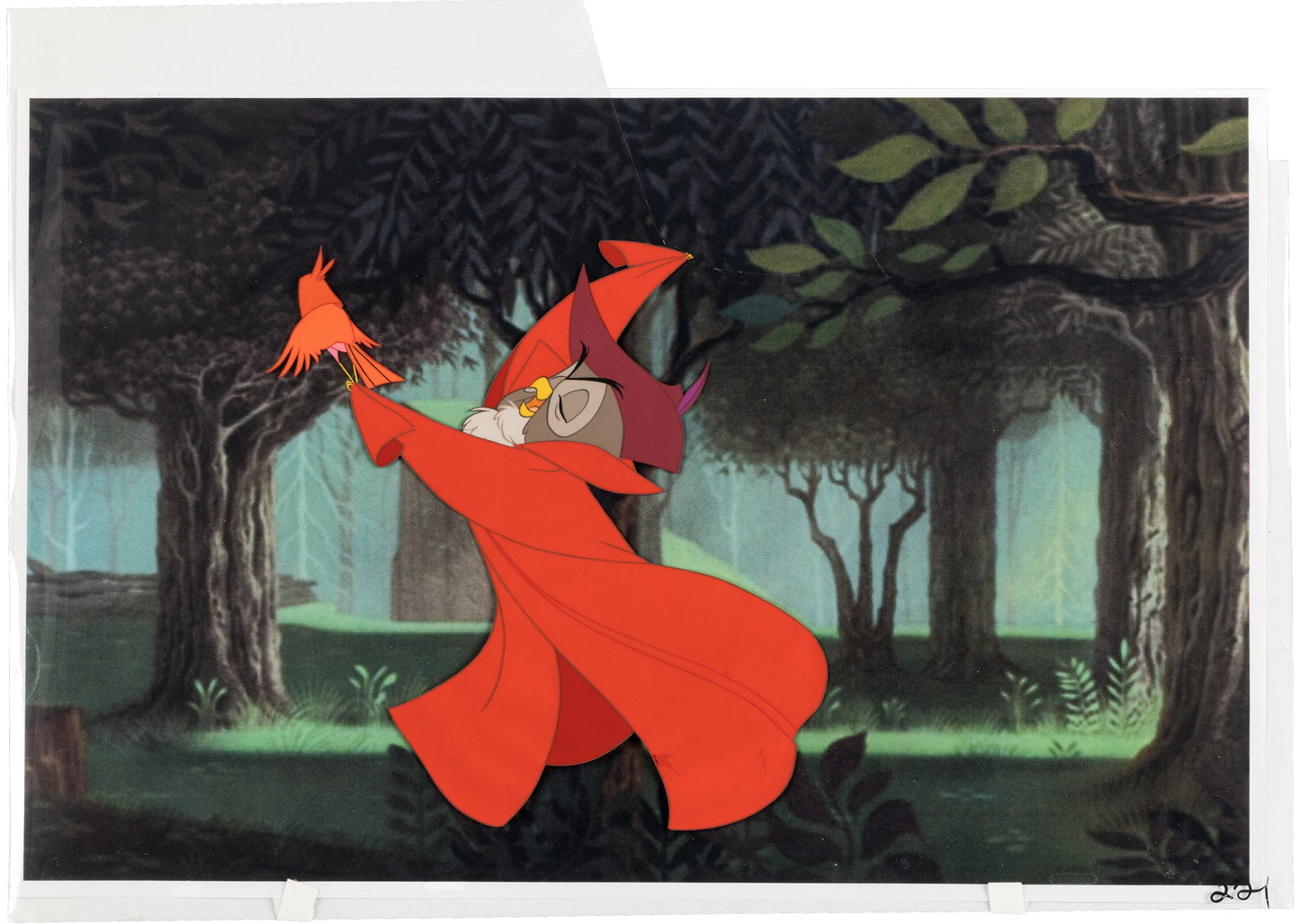 Sleeping Beauty, Production cel: Mock Prince (1959)