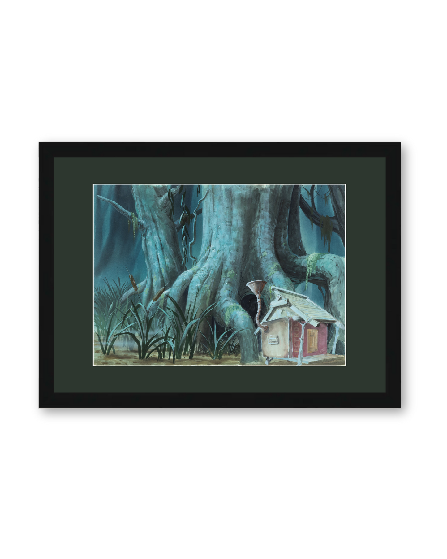 The Rescuers, Background de pré-production : La Maison des Swamp Folks (1977)