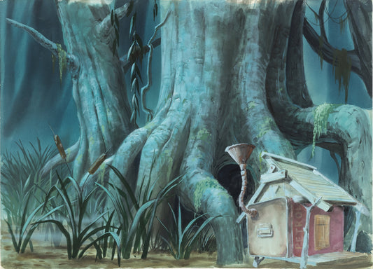 The Rescuers, Background de pré-production : La Maison des Swamp Folks (1977)
