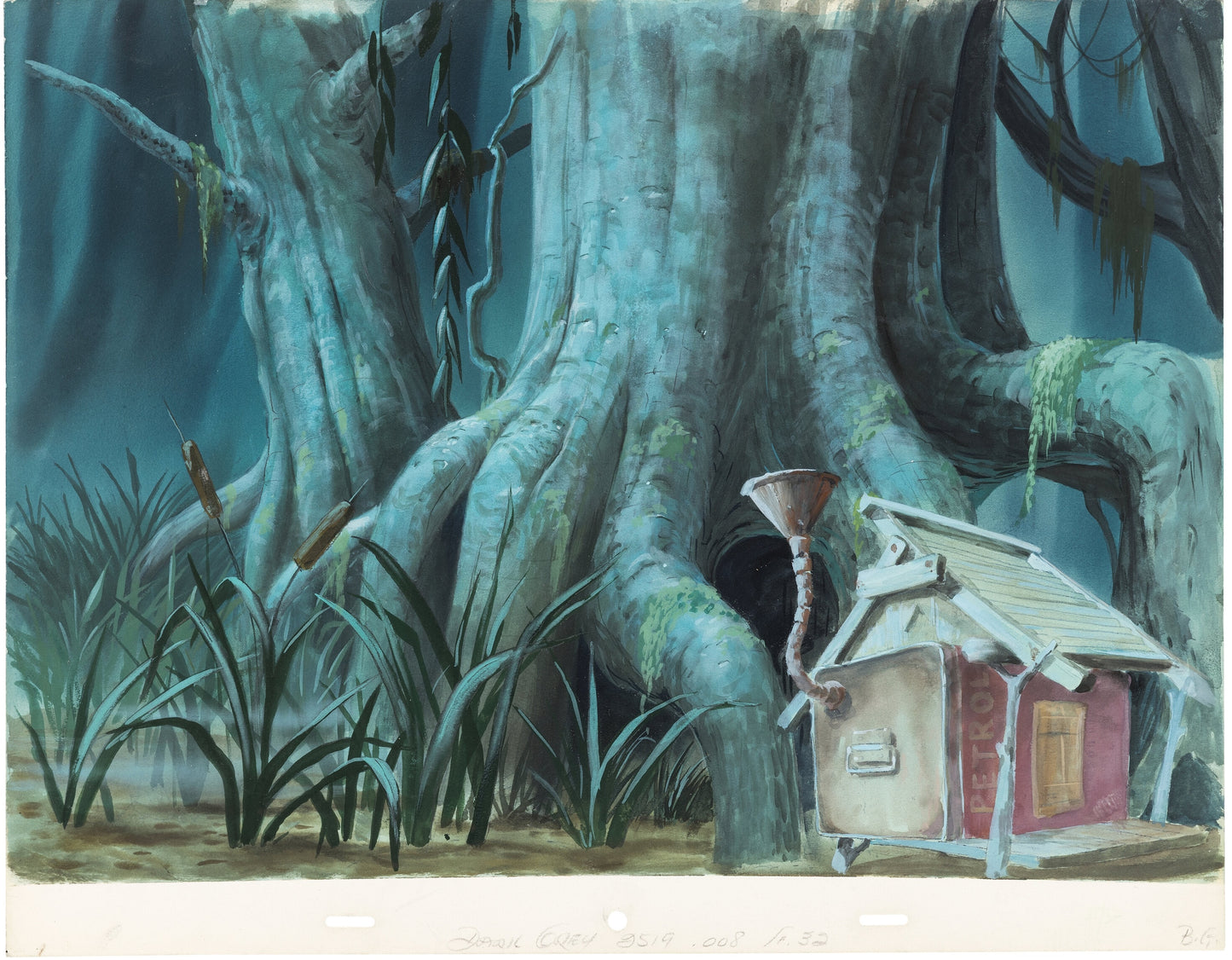 The Rescuers, Background de pré-production : La Maison des Swamp Folks (1977)