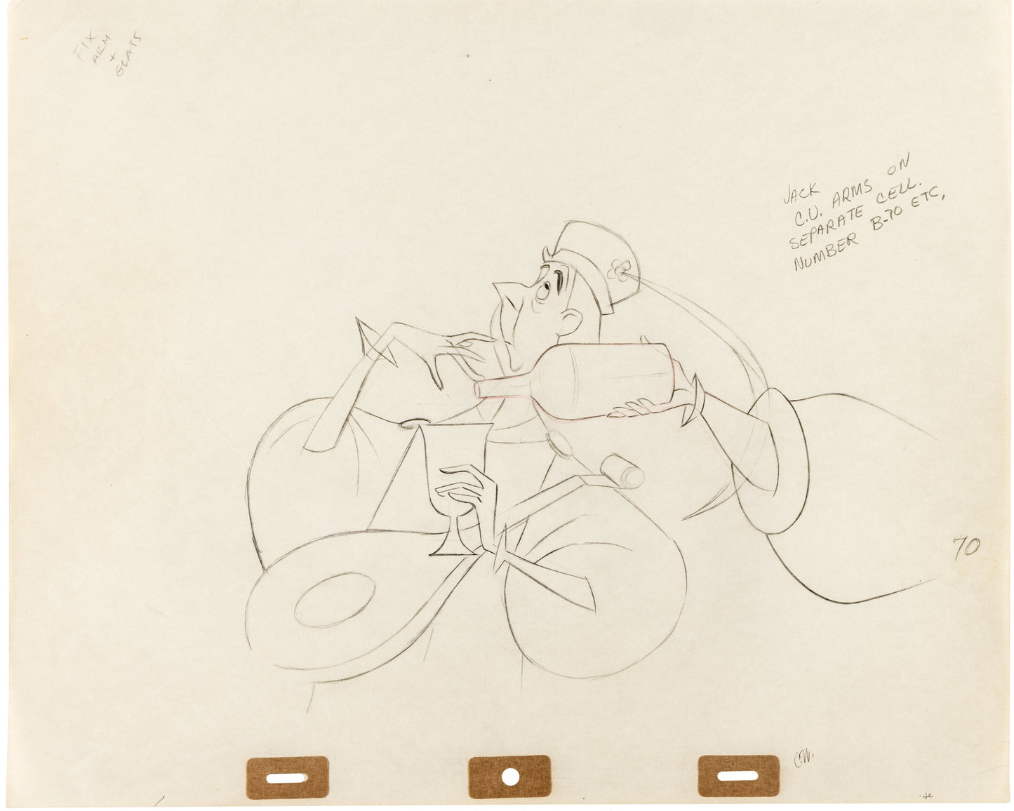 Sleeping Beauty, Dessin de production : Jackey (1959)