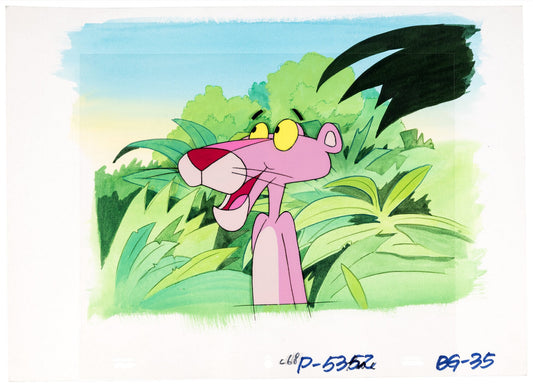 The Pink Panther, Cel sur Master Background : La Panthère Rose (90s)