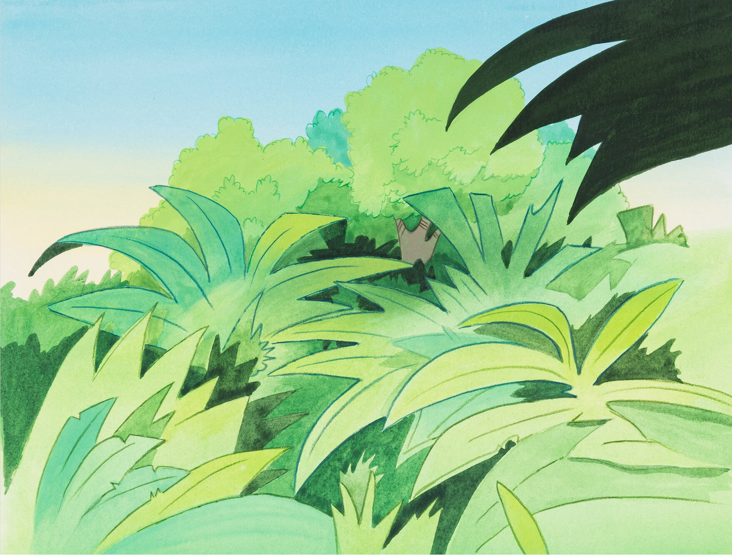 The Pink Panther, Cel sur Master Background : La Panthère Rose (90s)